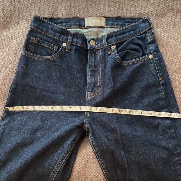 NWOT Everlane High-Rise High Waisted Skinny Jean Dark Wash 28 Ankle - Picture 7 of 8